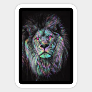 Lion Sticker